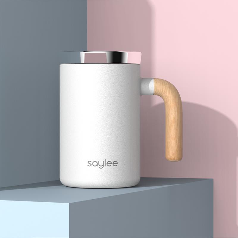 400ML Stainless Steel Thermal Cup with Wooden Handle And Lid Insulated Coffee Mug for Office And Home Drinkware 400ml білий
400ML Stainless Steel Thermal Cup with Wooden Handle And Lid Insulated Coffee Mug for Office And Home Drinkware 400ml білий