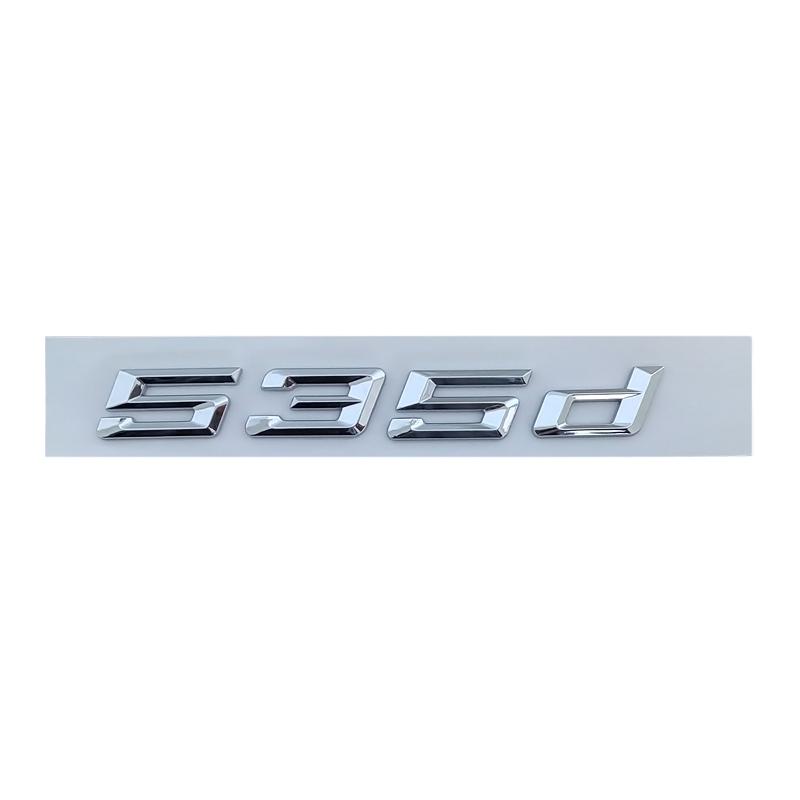 ABS Car Rear Trunk Emblem Decal For BMW 420d 430d 440d 428d 435d 520d 528d 530d 525d Tail Displacement Badge Sticker Accessories
ABS Car Rear Trunk Emblem Decal For BMW 420d 430d 440d 428d 435d 520d 528d 530d 525d Tail Displacement Badge Sticker Accessories