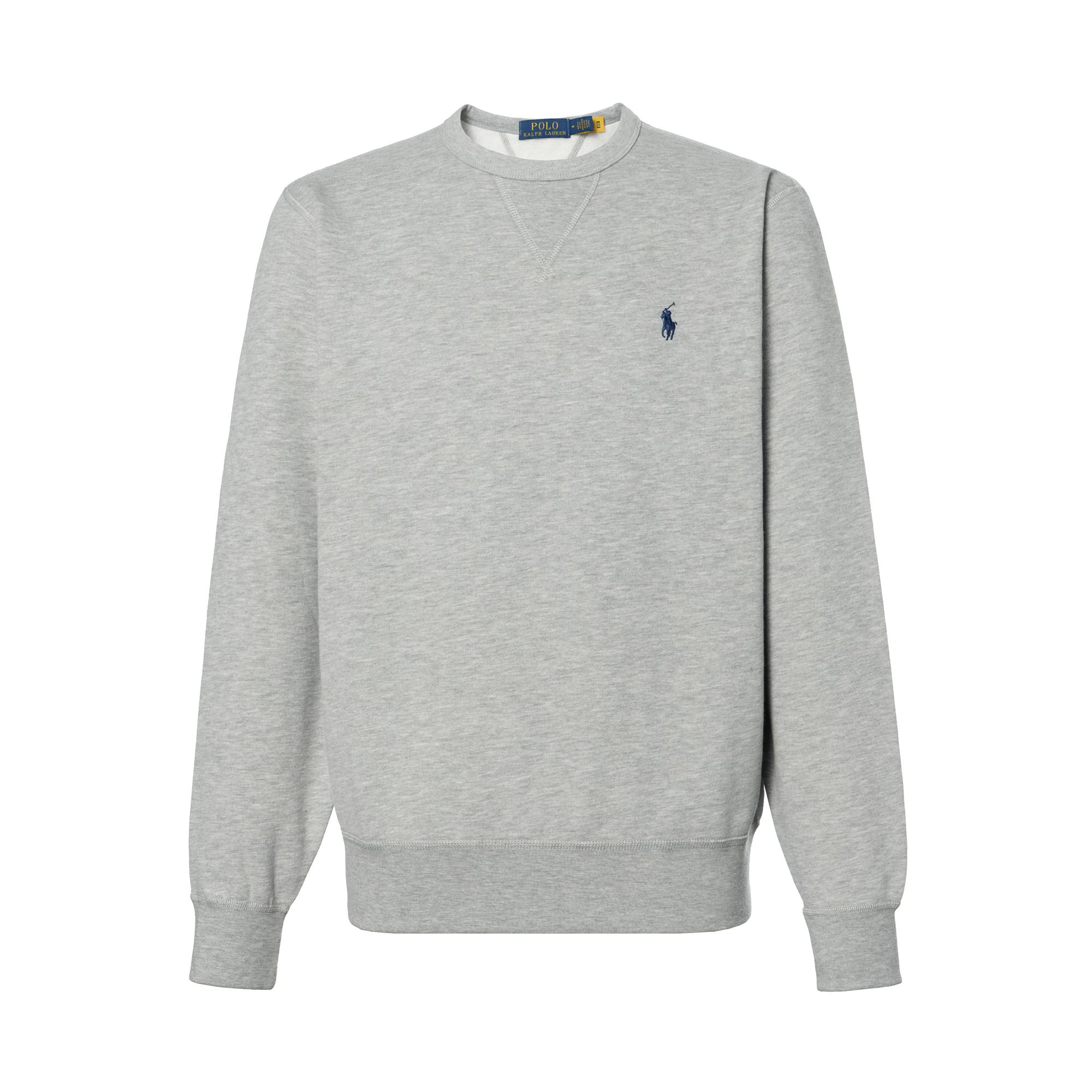 Толстовка флисовая с круглым вырезом и вышивкой логотипа Small Pony Polo Ralph Lauren для мужчин, серая 710790783-005 M
Толстовка флисовая с круглым вырезом и вышивкой логотипа Small Pony Polo Ralph Lauren для мужчин, серая 710790783-005 M
