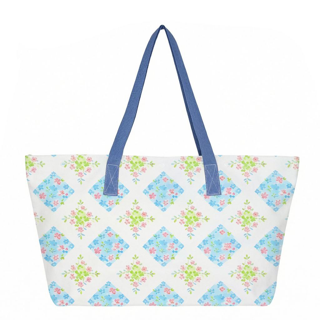 Floral Print Canvas Tote Bag Large Capacity Shopping Bag Eco Friendly Grocery Bag Portable Shoulder Bag Travel Beach Bag
Floral Print Canvas Tote Bag Large Capacity Shopping Bag Eco Friendly Grocery Bag Portable Shoulder Bag Travel Beach Bag