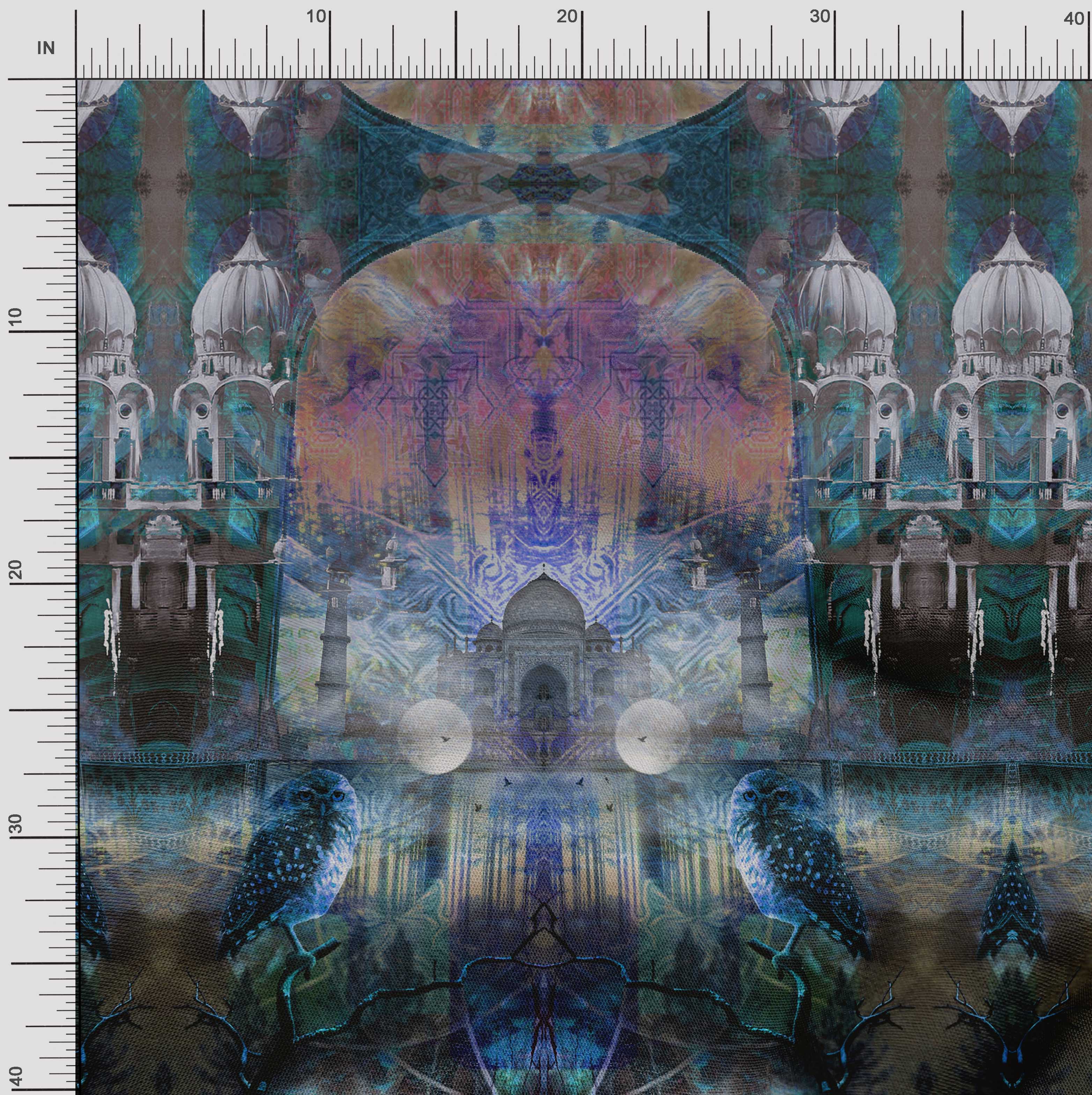 Soimoi Japan Crepe Satin Fabric Tajmahal Panel Print Fabric by the metre 42 Inch 42 Inch Wide - Poly Crepe зелений
Soimoi Japan Crepe Satin Fabric Tajmahal Panel Print Fabric by the metre 42 Inch 42 Inch Wide - Poly Crepe зелений