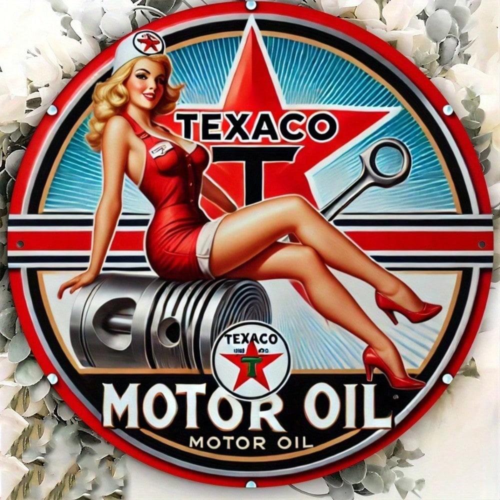 Texaco Vintage Gasoline Retro Metal Sign Man Cave Garage Wall Decor Weatherproof Rustic Tin Plaque 20x20 разноцветный
Texaco Vintage Gasoline Retro Metal Sign Man Cave Garage Wall Decor Weatherproof Rustic Tin Plaque 20x20 разноцветный