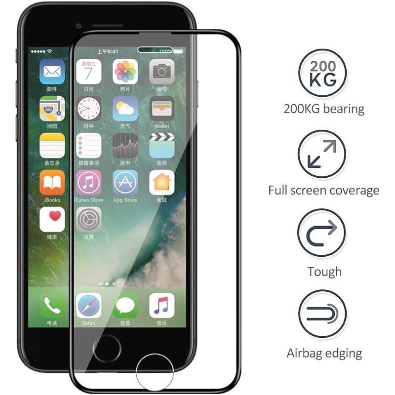 Careflection Premium 18D Silicone Air Bag Curved Soft Edge Full Covereage Tempered Glass Apple Iphone 8 7 6 Black 0 чорний
Careflection Premium 18D Silicone Air Bag Curved Soft Edge Full Covereage Tempered Glass Apple Iphone 8 7 6 Black 0 чорний