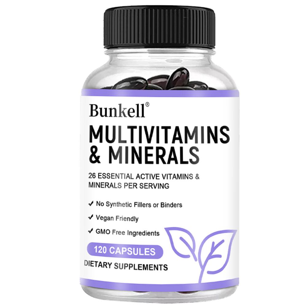 Multivitamins Minerals Dietary Supplement, 26 Essential Active Vitamins & Minerals Per Serving 120 Capsules
Multivitamins Minerals Dietary Supplement, 26 Essential Active Vitamins & Minerals Per Serving 120 Capsules