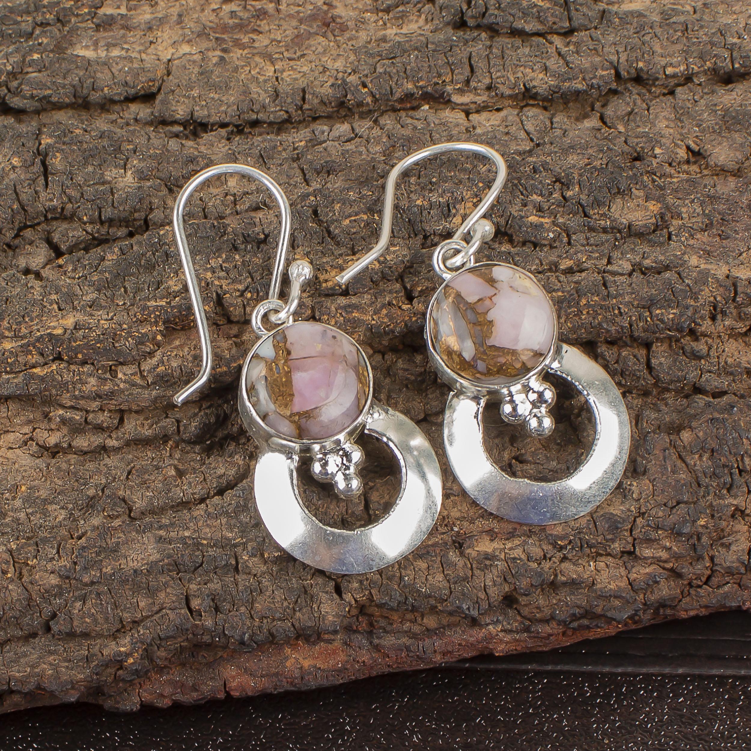 Copper Pink Opal Gemstone Earrings Jewelry, 925 Solid Sterling Silver Earrings, Handmade Opal Jewelry For Anniversary Gift 1.50 Inches розовый
Copper Pink Opal Gemstone Earrings Jewelry, 925 Solid Sterling Silver Earrings, Handmade Opal Jewelry For Anniversary Gift 1.50 Inches розовый