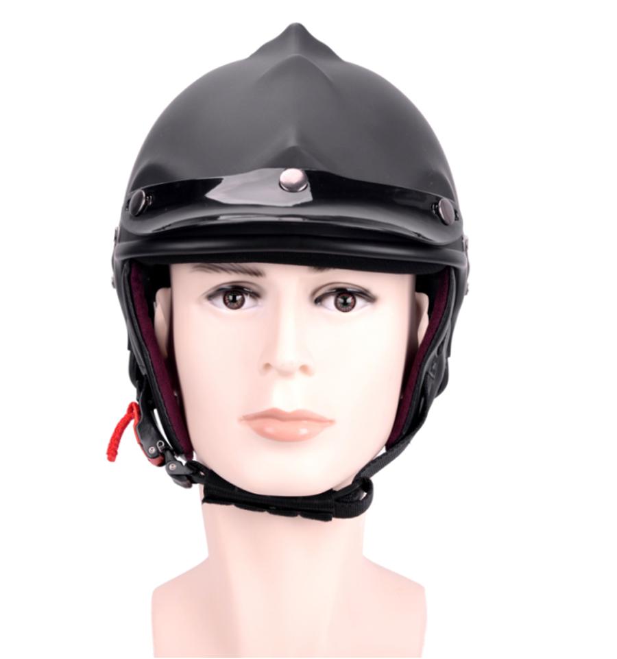 XL Skull Motorcycle Helmet Half Face With Lens
XL Skull Motorcycle Helmet Half Face With Lens