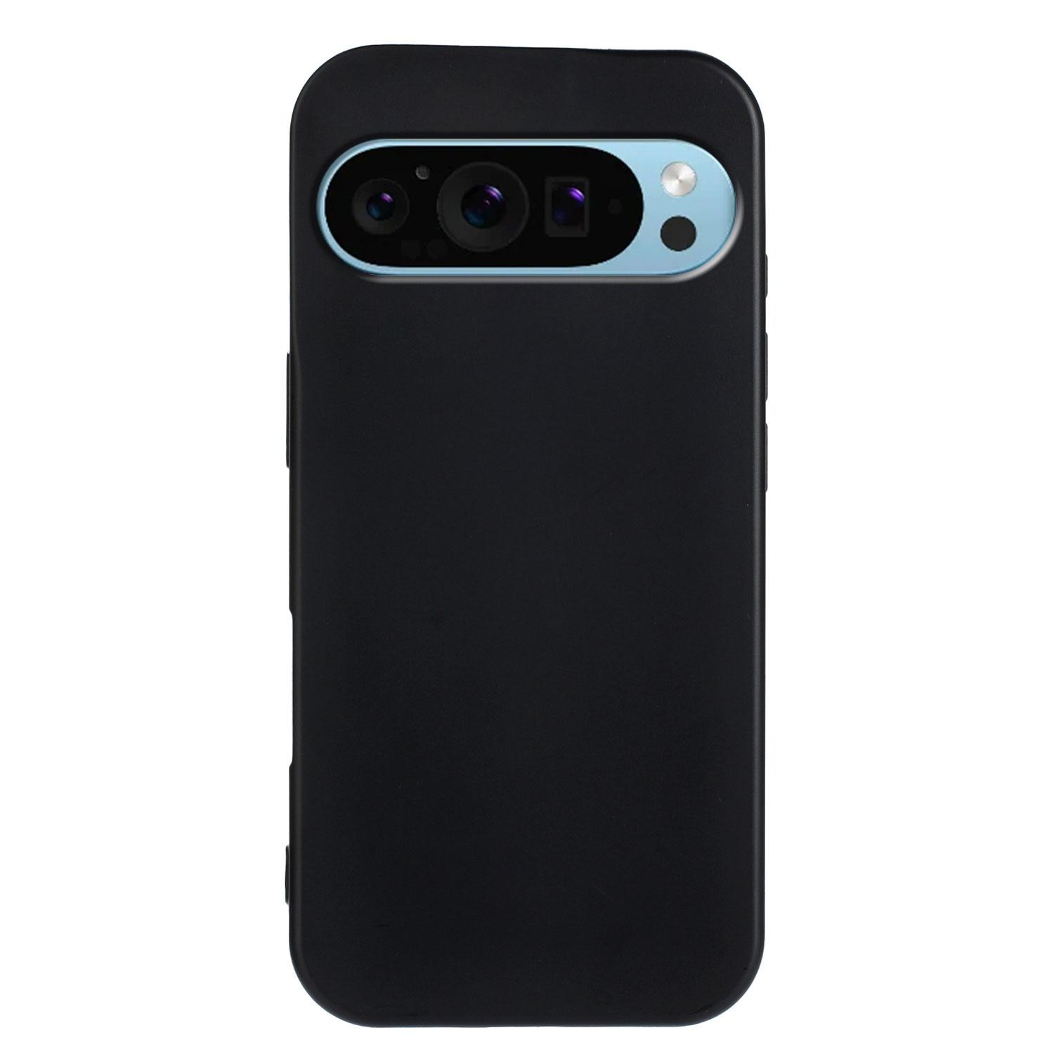 For Google Pixel 10 Pro XL/Google Pixel 9 Pro XL TPU Case Soft Matte Anti-fingerprint Phone Back Cover Black
For Google Pixel 10 Pro XL/Google Pixel 9 Pro XL TPU Case Soft Matte Anti-fingerprint Phone Back Cover Black