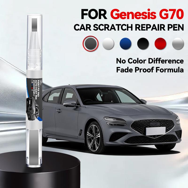 Фарба-маркер для підфарбовування Genesis G70, видалення подряпин та колісних дисків, з прозорим покриттям для покращення блиску, білий синій
Фарба-маркер для підфарбовування Genesis G70, видалення подряпин та колісних дисків, з прозорим покриттям для покращення блиску, білий синій