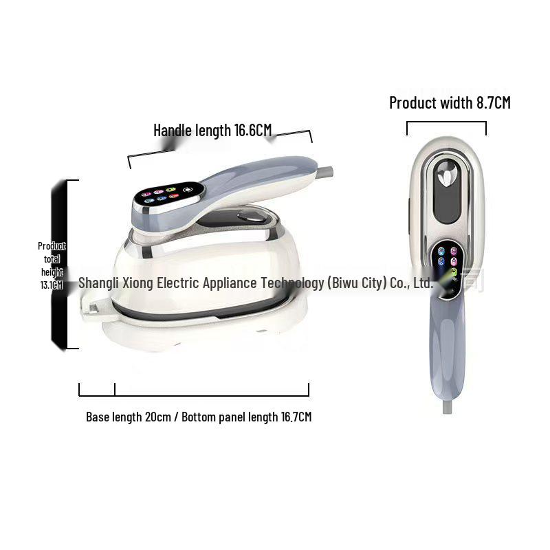 Portable Handheld Digital Display Garment Steamer and Iron UK Plug білий
Portable Handheld Digital Display Garment Steamer and Iron UK Plug білий