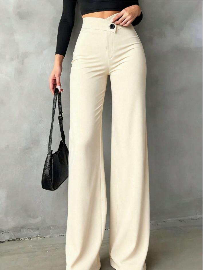 Women s High-Waisted Straight-Leg Black Trousers: Slimming, Elegant, Spring/Autumn Style XXL бежевий
Women s High-Waisted Straight-Leg Black Trousers: Slimming, Elegant, Spring/Autumn Style XXL бежевий