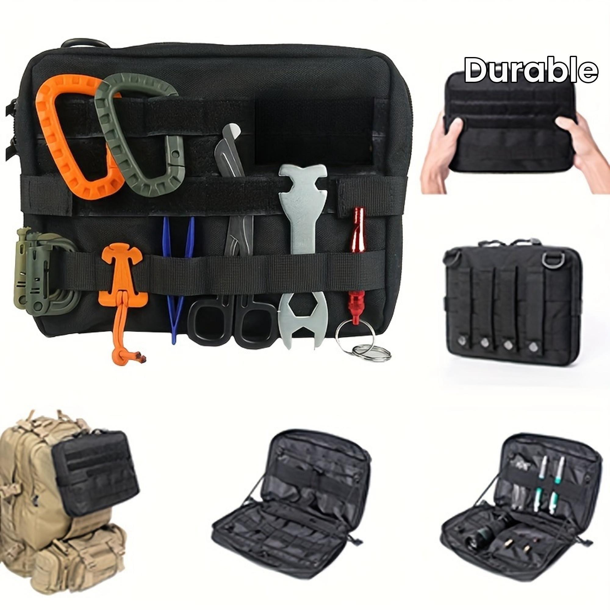 Outdoor EDC Toolkit Molle Pouch, поясний рюкзак, багатофункціональний мішечок для мобільного телефону чорний
Outdoor EDC Toolkit Molle Pouch, поясний рюкзак, багатофункціональний мішечок для мобільного телефону чорний