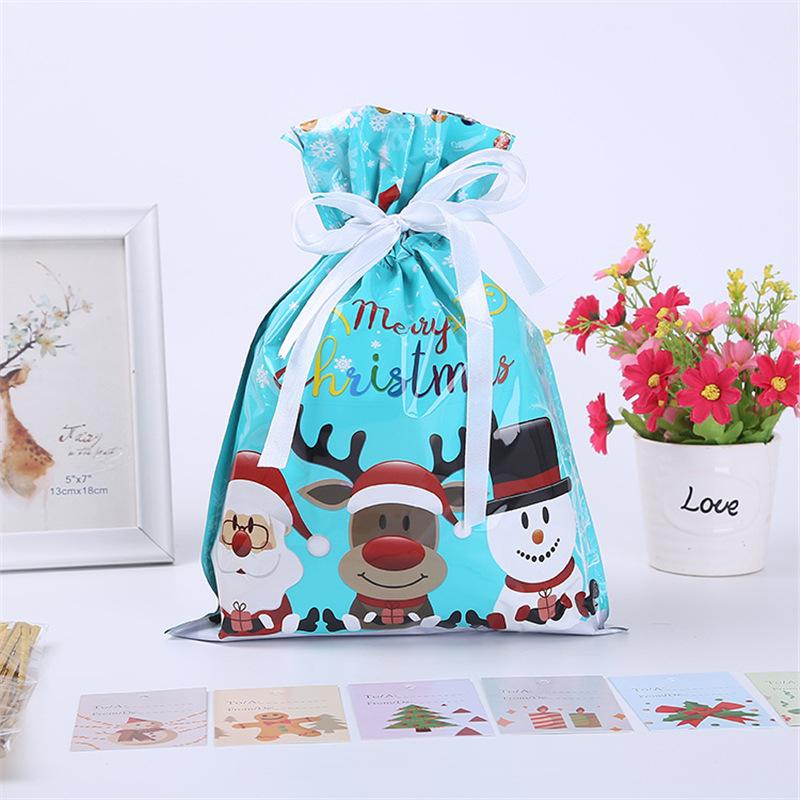 New Christmas Drawstring Pocket Candy Bag and Safe Fruit Bag Aluminum Foil Anti Light and Moisture-proof Gift Packaging Bags 24x32cm 100pcs
New Christmas Drawstring Pocket Candy Bag and Safe Fruit Bag Aluminum Foil Anti Light and Moisture-proof Gift Packaging Bags 24x32cm 100pcs