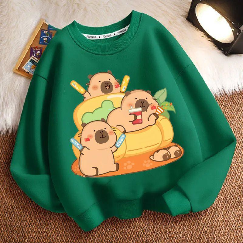 Children s Fashion Capibara Hoodies, Spring and Autumn Boys and Girls Casual Hoodies 150
Children s Fashion Capibara Hoodies, Spring and Autumn Boys and Girls Casual Hoodies 150