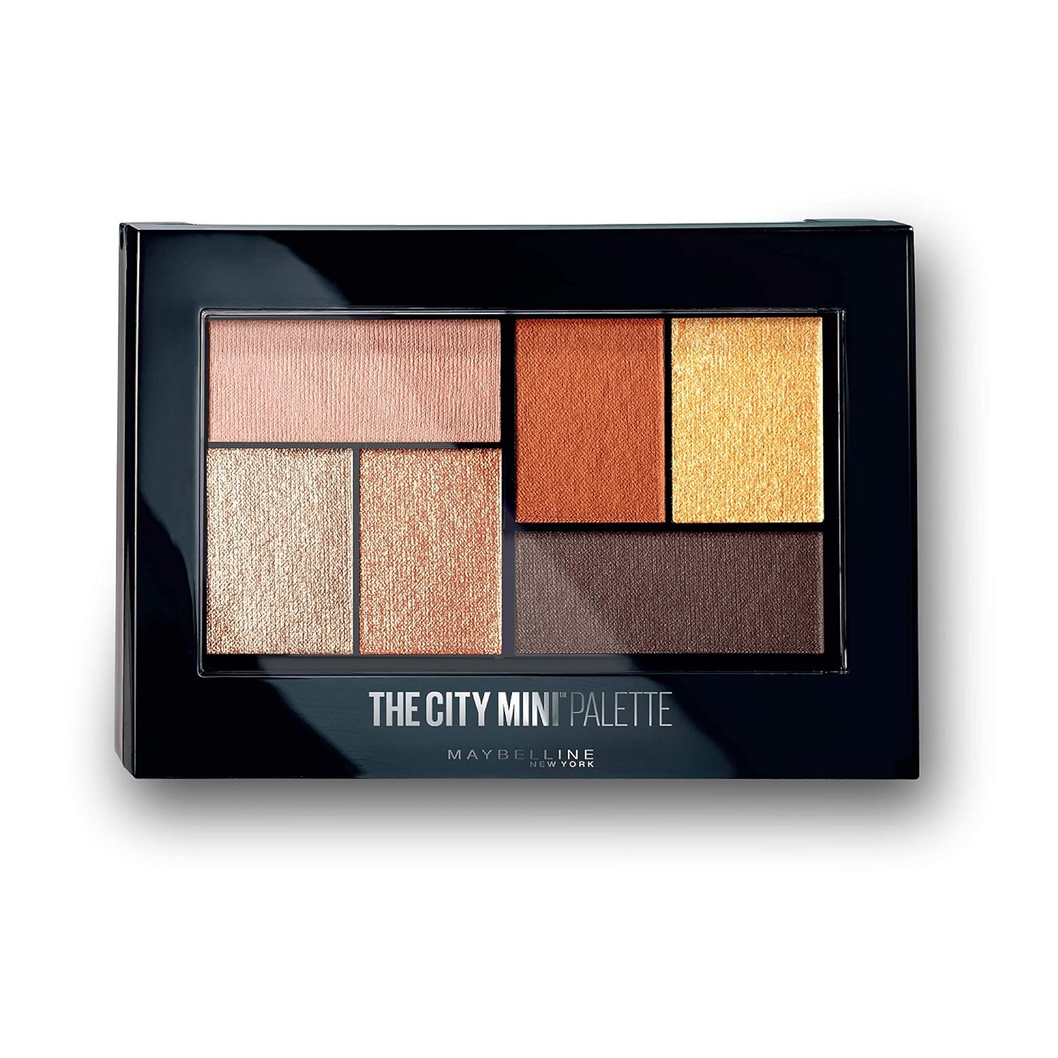 Maybelline New York Eyeshadow Palette 6 Highly Blendable Shades Sheer Finish City Mini Brooklyn Orange
Maybelline New York Eyeshadow Palette 6 Highly Blendable Shades Sheer Finish City Mini Brooklyn Orange