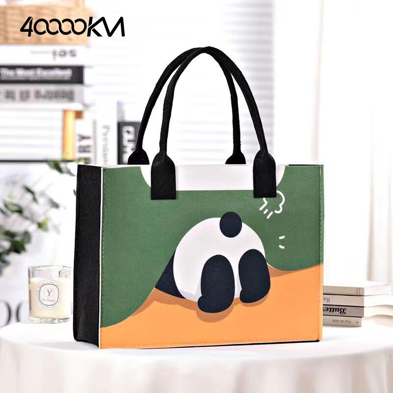 Fourty Thousand Miles Felt Tote Bag
Fourty Thousand Miles Felt Tote Bag