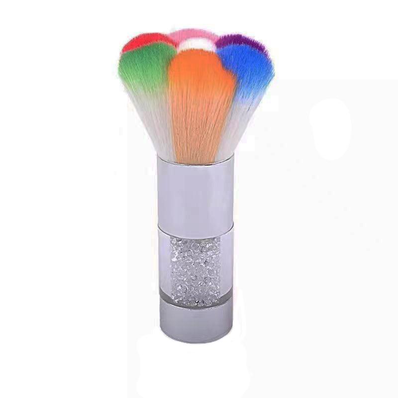 1 шт. Кисть для пудры в форме цветка, кисть для румян, кисть для контуринга, кисть для очистки лица от пыли, косметический инструмент, радужный ворс, случайный цвет серебряный
1 шт. Кисть для пудры в форме цветка, кисть для румян, кисть для контуринга, кисть для очистки лица от пыли, косметический инструмент, радужный ворс, случайный цвет серебряный