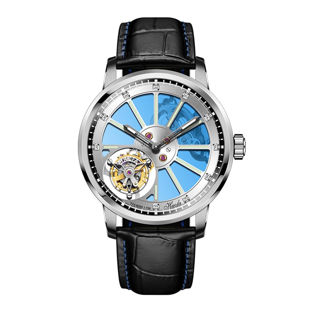 HAOFA Hollow 7 Manual Diamond Gift Men s Watch, Double-sided Tourbillon, o clock Tourbillon, Winding, Mechanical, Dial, Stylish, Gentleman, Popular, синій
HAOFA Hollow 7 Manual Diamond Gift Men s Watch, Double-sided Tourbillon, o clock Tourbillon, Winding, Mechanical, Dial, Stylish, Gentleman, Popular, синій
