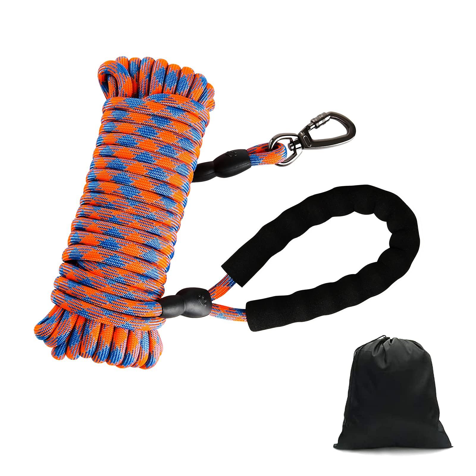 Поводок для собак Tresbro Long Lead Round Rope, оранжевый, 9-метровый, тренировочный, с замком, вращающимся карабином, губчатой ручкой, легкий и идеально подходит для прогулок на свежем воздухе оранжевый
Поводок для собак Tresbro Long Lead Round Rope, оранжевый, 9-метровый, тренировочный, с замком, вращающимся карабином, губчатой ручкой, легкий и идеально подходит для прогулок на свежем воздухе оранжевый
