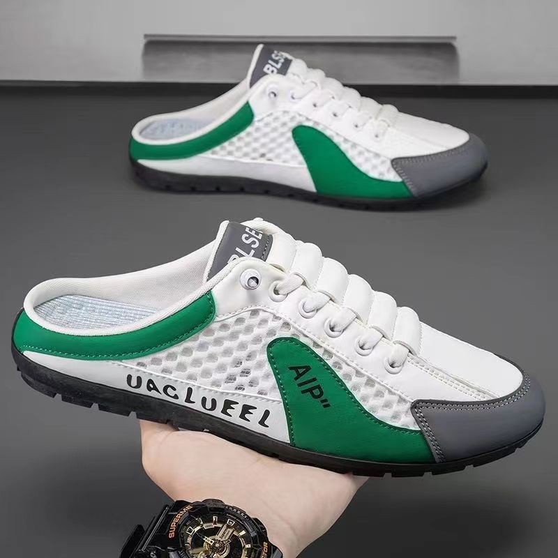 2025 new men s shoes summer one-pedal Doudou shoes soft-soled mesh casual shoes simple fashion versatile trendy shoes 39
2025 new men s shoes summer one-pedal Doudou shoes soft-soled mesh casual shoes simple fashion versatile trendy shoes 39