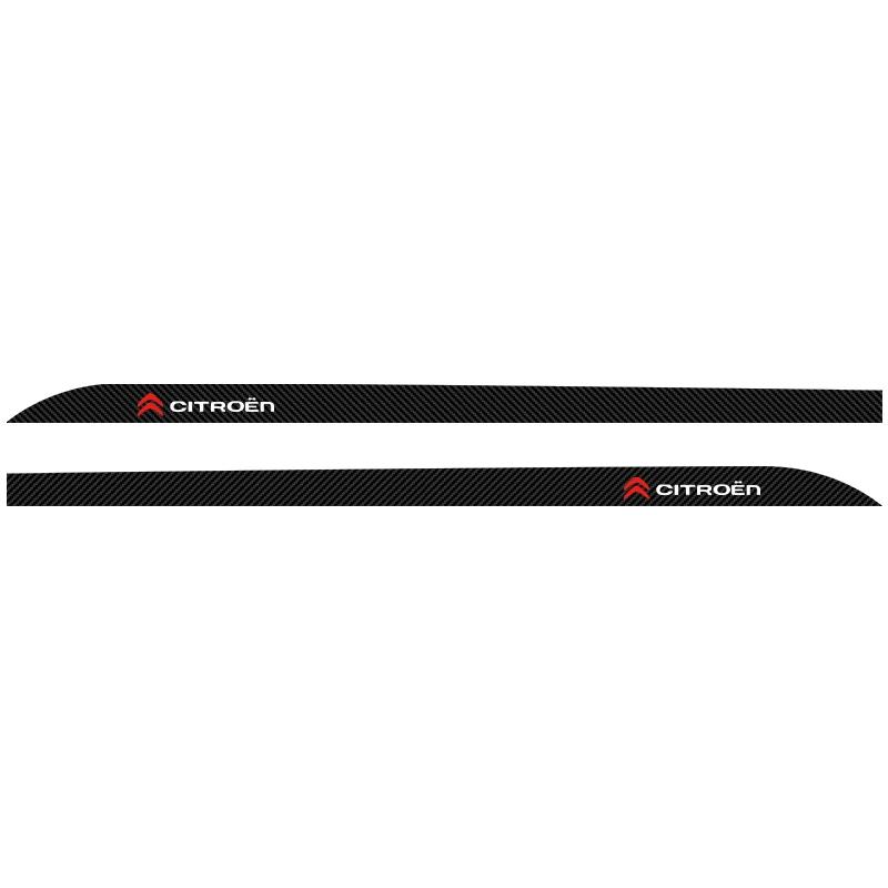 2pcs Car Door Side Skirt Car Body Decal Carbon Fiber Sticker For Citroen C1 C3 C4 2CV VTS Picasso Cross Cactus RD3 C4L DS3 DS4
2pcs Car Door Side Skirt Car Body Decal Carbon Fiber Sticker For Citroen C1 C3 C4 2CV VTS Picasso Cross Cactus RD3 C4L DS3 DS4