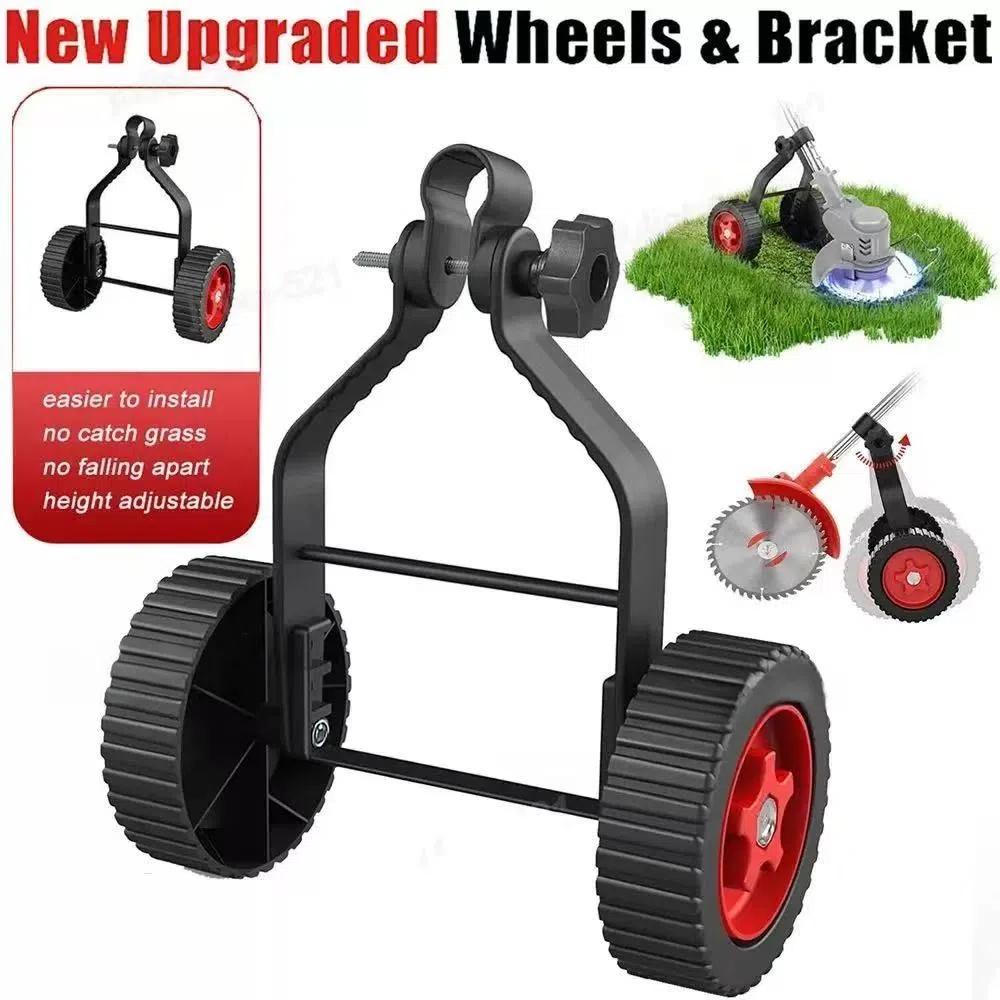Universal Mower Auxiliary Wheels Stablize Mower Wheel Attachment Mowing The Lawn
Universal Mower Auxiliary Wheels Stablize Mower Wheel Attachment Mowing The Lawn