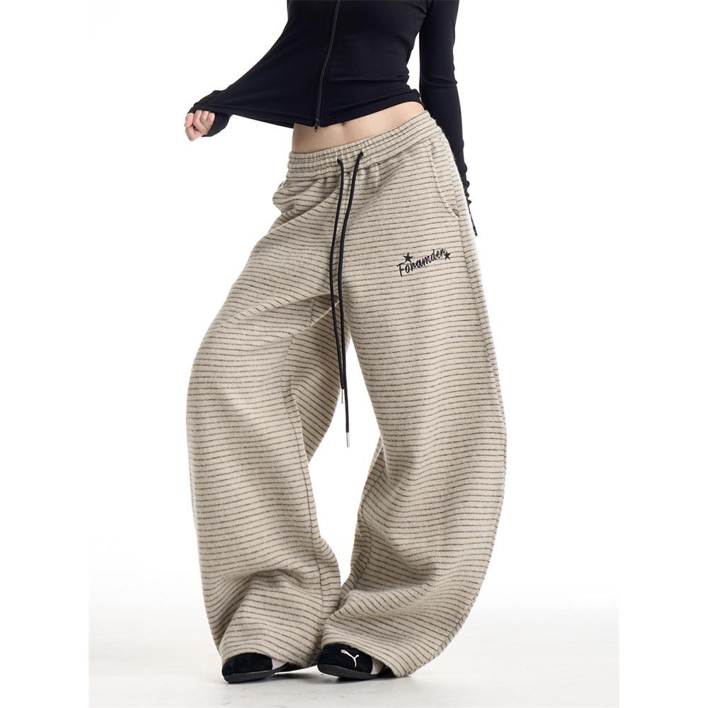 American Retro Women s Spicy Striped Casual Sweatpants - Autumn/Winter 2025 Straight Wide-Leg Dance Pants Extra Large
American Retro Women s Spicy Striped Casual Sweatpants - Autumn/Winter 2025 Straight Wide-Leg Dance Pants Extra Large