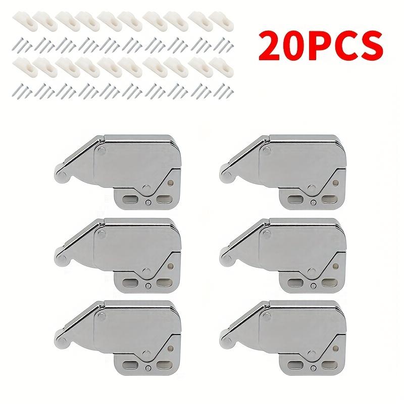 20 Pcs Push to Open Magnetic Catch, Soft Close Touch Latch with Screws for Cabinet & Drawer - No Handle Modern Design
20 Pcs Push to Open Magnetic Catch, Soft Close Touch Latch with Screws for Cabinet & Drawer - No Handle Modern Design