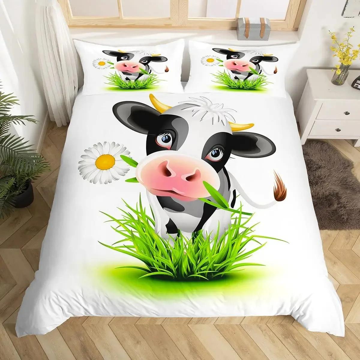 Milk Cow Duvet Cover Set Pink White Cow Strawberry Pattern Comforter Cover Bedding Set For Girls Kawaii Milk Cow Qulit Cover Set 70x133cm
Milk Cow Duvet Cover Set Pink White Cow Strawberry Pattern Comforter Cover Bedding Set For Girls Kawaii Milk Cow Qulit Cover Set 70x133cm