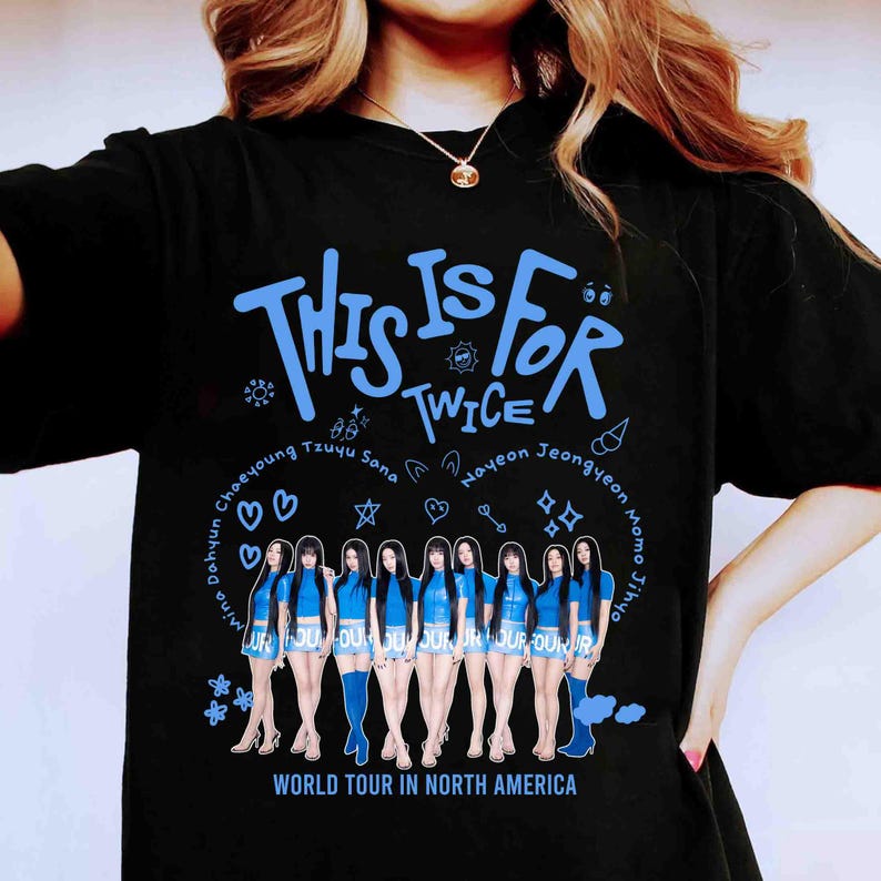 Retro Twice This Is for World Tour Shirt, Twice Members Kpop Tee, Twice World Tour Shirt, Twice TEN The Story Goes on Shirt, Gift for Once S
Retro Twice This Is for World Tour Shirt, Twice Members Kpop Tee, Twice World Tour Shirt, Twice TEN The Story Goes on Shirt, Gift for Once S