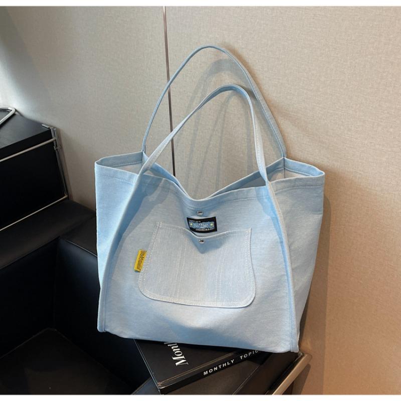 Новая модная повседневная джинсовая сумка женская большой вместимости для поездок на работу через плечо модная портативная сумка-тоут светло-синий
Новая модная повседневная джинсовая сумка женская большой вместимости для поездок на работу через плечо модная портативная сумка-тоут светло-синий