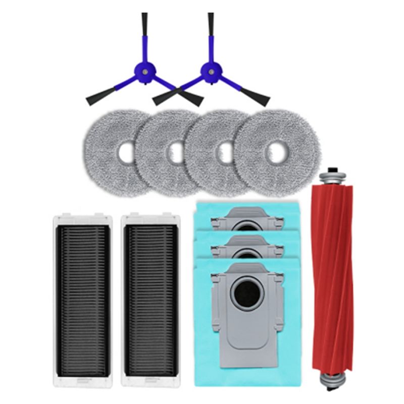 AEE4-12PCS For Roborock Q Revo P10 A7400RR Robot Vacuums Cleaner Accessory Main Side Brush Hepa Filter Mop Cloths Dust Bag
AEE4-12PCS For Roborock Q Revo P10 A7400RR Robot Vacuums Cleaner Accessory Main Side Brush Hepa Filter Mop Cloths Dust Bag