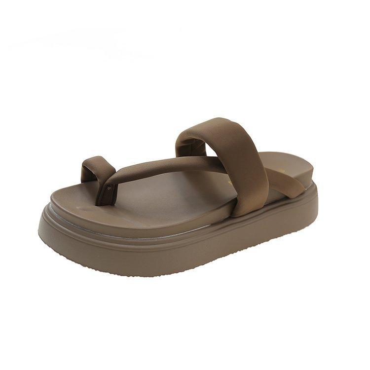 Flip-flops women s summer outer wear 2025 new fashionable versatile retro thick-bottomed toes Korean version of cool slippers ins tide 40 хакі
Flip-flops women s summer outer wear 2025 new fashionable versatile retro thick-bottomed toes Korean version of cool slippers ins tide 40 хакі