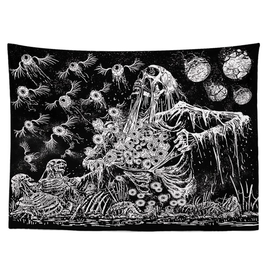 Grim Reaper Skeleton Tapestry Gothic Horror Wall Art for an Eerily Spooky Dramatic and Unique Decor Statement 74x94cm(29x37in)
Grim Reaper Skeleton Tapestry Gothic Horror Wall Art for an Eerily Spooky Dramatic and Unique Decor Statement 74x94cm(29x37in)