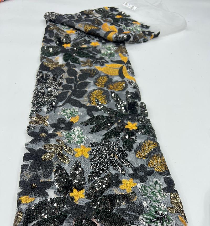 3D Embroidery Mesh Flower Material Colorful Thread Evening Dress Fabric Wedding Dress Embroidery Clothing Fabric Wholesale 1Yard
3D Embroidery Mesh Flower Material Colorful Thread Evening Dress Fabric Wedding Dress Embroidery Clothing Fabric Wholesale 1Yard