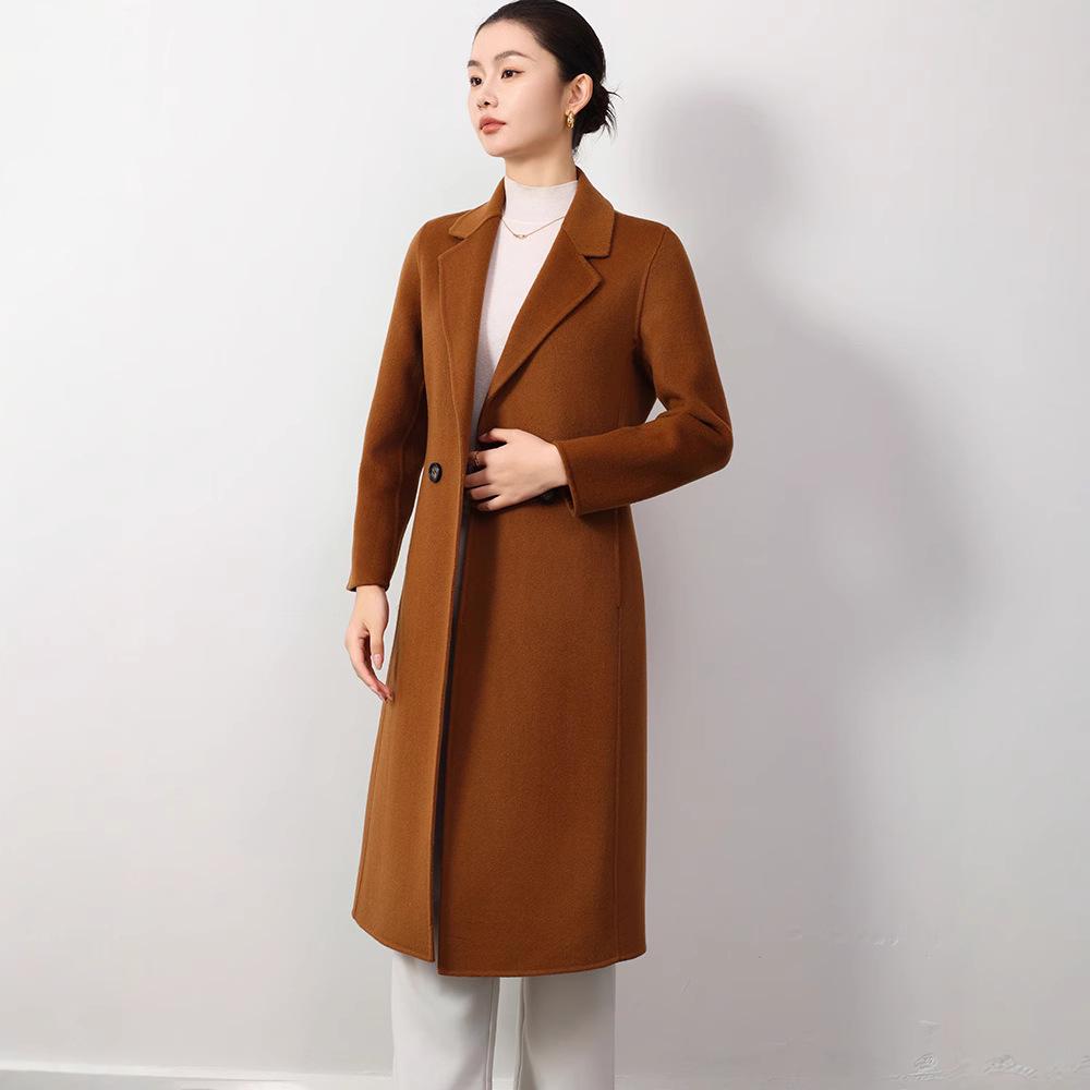Women s Double-Faced Wool Slim Fit Extra Long Over-the-Knee Coat for Autumn/Winter XXL (55-62.5 kg) бордовый
Women s Double-Faced Wool Slim Fit Extra Long Over-the-Knee Coat for Autumn/Winter XXL (55-62.5 kg) бордовый