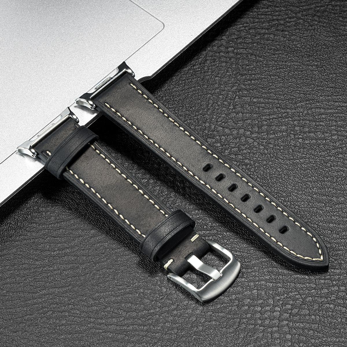 Leather band for Samsung galaxy watch 8/8 classic breathable sport strap for galaxy ultra 2025/7 47mm Retro leather bracelet Watch 8 40 44mm
Leather band for Samsung galaxy watch 8/8 classic breathable sport strap for galaxy ultra 2025/7 47mm Retro leather bracelet Watch 8 40 44mm