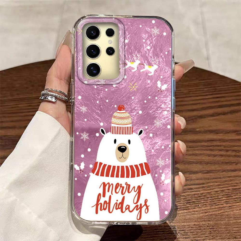 For Samsung Galaxy S25 Edge S24 S23 S22 S21 S20 FE Plus Ultra Christmas Deer Printed Santa Claus Elk Shockproof Phone Case Cover Galaxy S24 FE
For Samsung Galaxy S25 Edge S24 S23 S22 S21 S20 FE Plus Ultra Christmas Deer Printed Santa Claus Elk Shockproof Phone Case Cover Galaxy S24 FE