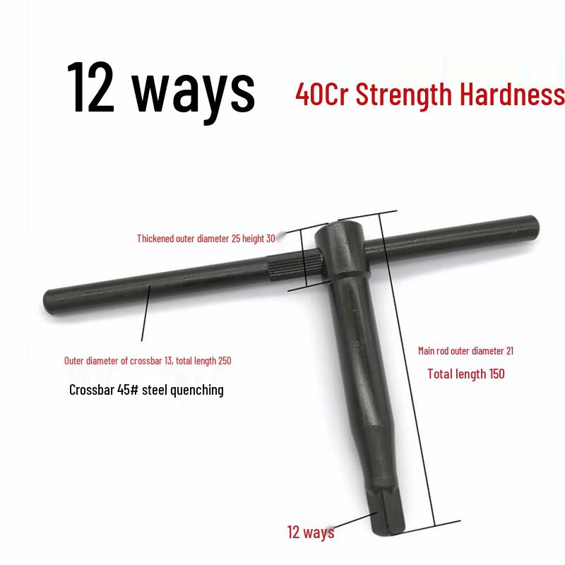 Jundingying 40Cr Chuck Wrench Key and Square Tool Holder
Jundingying 40Cr Chuck Wrench Key and Square Tool Holder