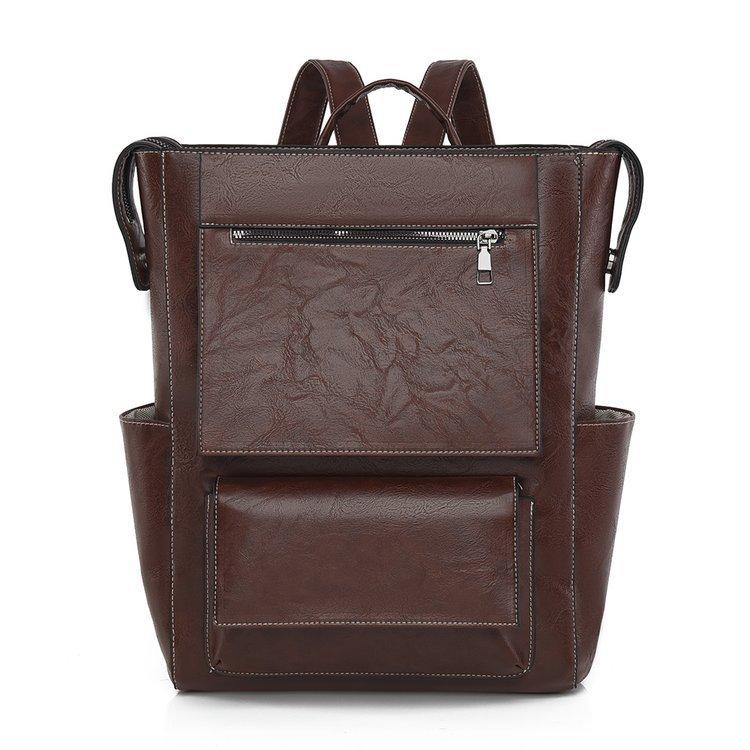 Retro casual backpack women s large capacity multi-pocket storage computer backpack trendy practical student schoolbag One size
Retro casual backpack women s large capacity multi-pocket storage computer backpack trendy practical student schoolbag One size