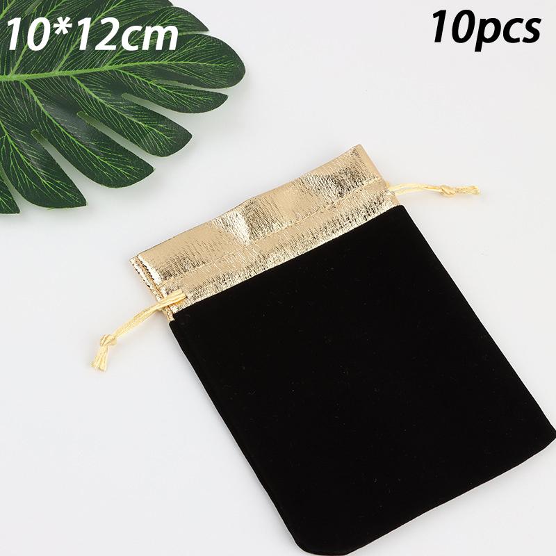 10pcs/lot Vintage Velvet Bag Gold Color Trim Drawstring Red Gift Bags Wedding Jewelry Packaging Pouches S чёрный
10pcs/lot Vintage Velvet Bag Gold Color Trim Drawstring Red Gift Bags Wedding Jewelry Packaging Pouches S чёрный