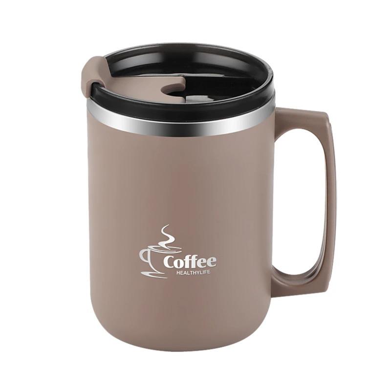 WORTHBUY 450Ml Tea Milk Coffee Cup 304 Stainless Steel Double Wall Insulated Water Cup Mug Sealed Anti Scalding Drinking Cup 450ml хакі
WORTHBUY 450Ml Tea Milk Coffee Cup 304 Stainless Steel Double Wall Insulated Water Cup Mug Sealed Anti Scalding Drinking Cup 450ml хакі