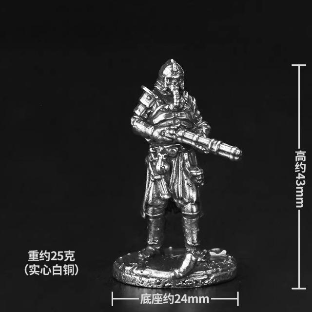 Metal Spire Soldier Figure Miniature Tabletop War Game Chess Pieces Home Office Desk Decor Gift for Men Collector
Metal Spire Soldier Figure Miniature Tabletop War Game Chess Pieces Home Office Desk Decor Gift for Men Collector