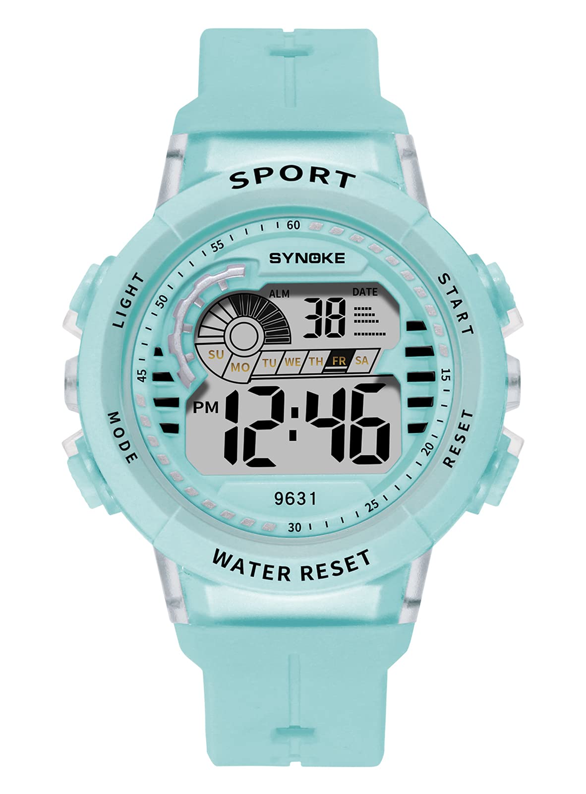 Panegy Girls Watch Kids Watch Cute Multifunctional 50m Waterproof Digital Watch Sports Watch Alarm Clock with Alarm Date and Day Display LED Analog
Panegy Girls Watch Kids Watch Cute Multifunctional 50m Waterproof Digital Watch Sports Watch Alarm Clock with Alarm Date and Day Display LED Analog