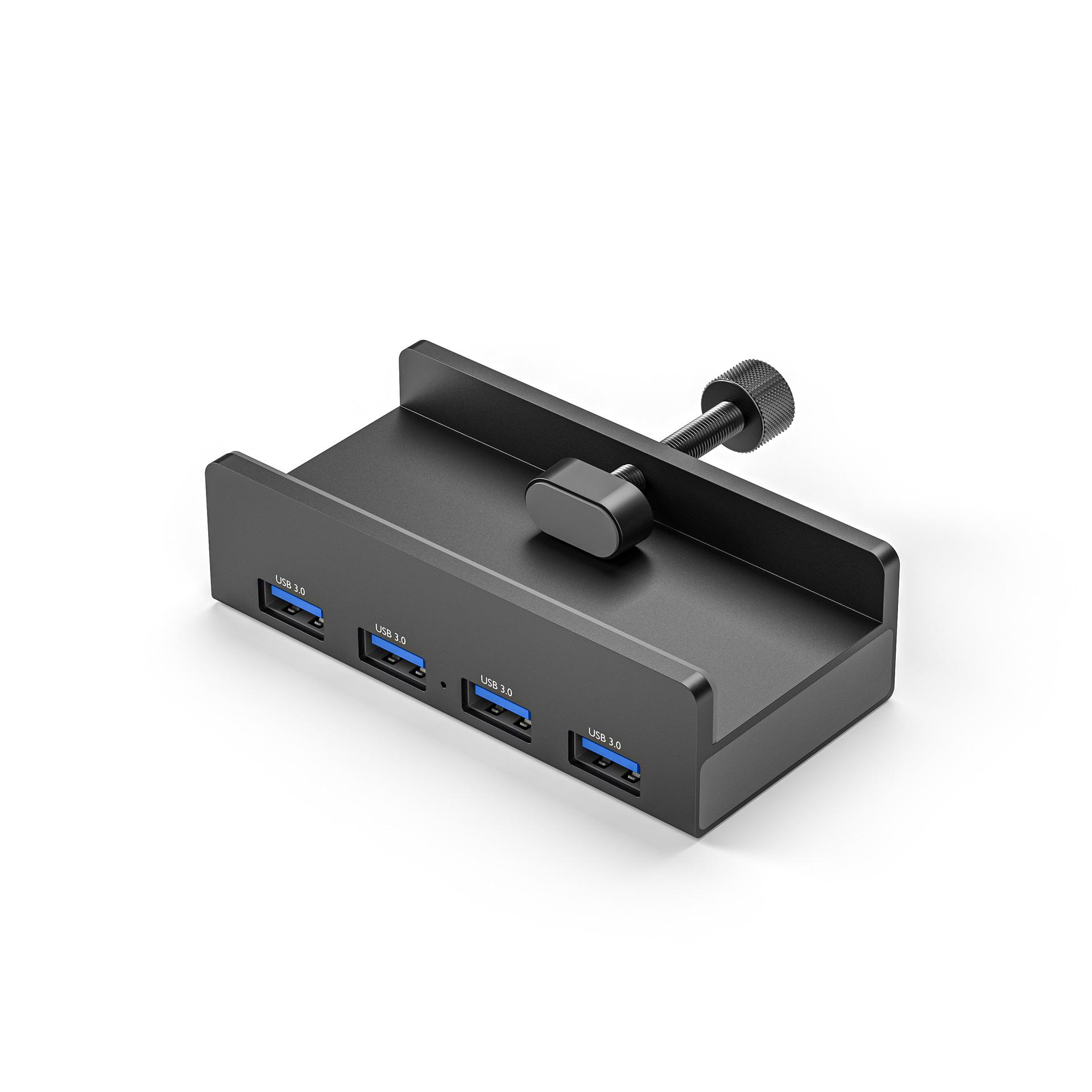 Aluminum Alloy USB 3.0 Type-C Multi-port Adapter Hub чорний
Aluminum Alloy USB 3.0 Type-C Multi-port Adapter Hub чорний