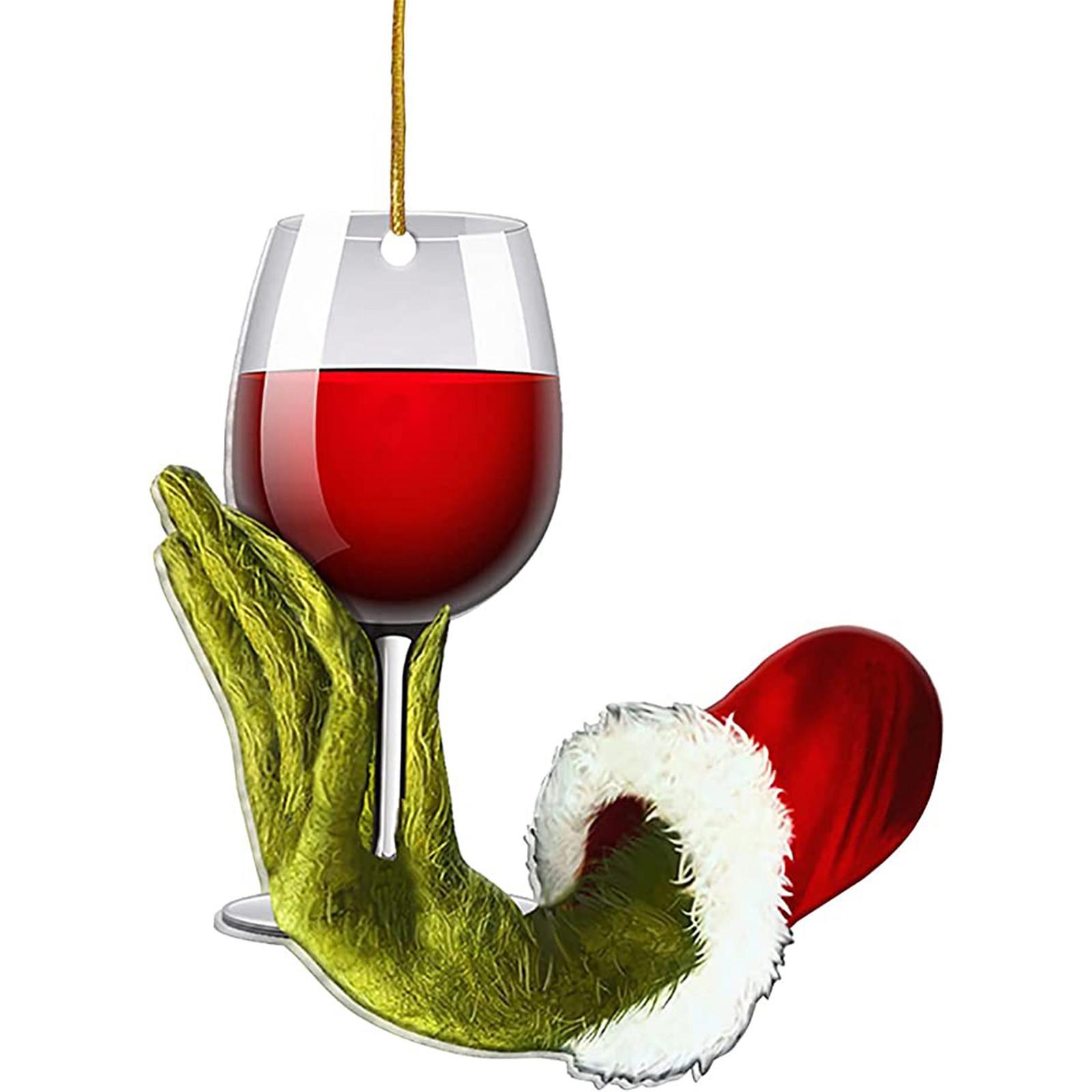 Christmas Hanging Ornament Acrylic Decoration 2D Flat Design Home Holiday Decor Hand Holding Wreath Number 97 Festive Accessory
Christmas Hanging Ornament Acrylic Decoration 2D Flat Design Home Holiday Decor Hand Holding Wreath Number 97 Festive Accessory