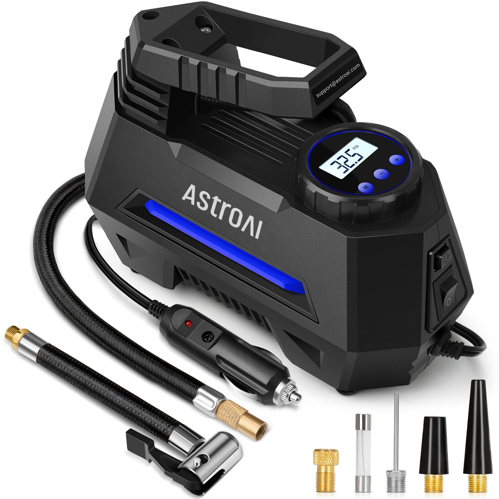 AstroAI Air Air Car Автоматический перегрев Gar Socket Connection LED 3 типа преобразования Совместимость с Подходит для дорожных поплавков Компрессор, синий
AstroAI Air Air Car Автоматический перегрев Gar Socket Connection LED 3 типа преобразования Совместимость с Подходит для дорожных поплавков Компрессор, синий