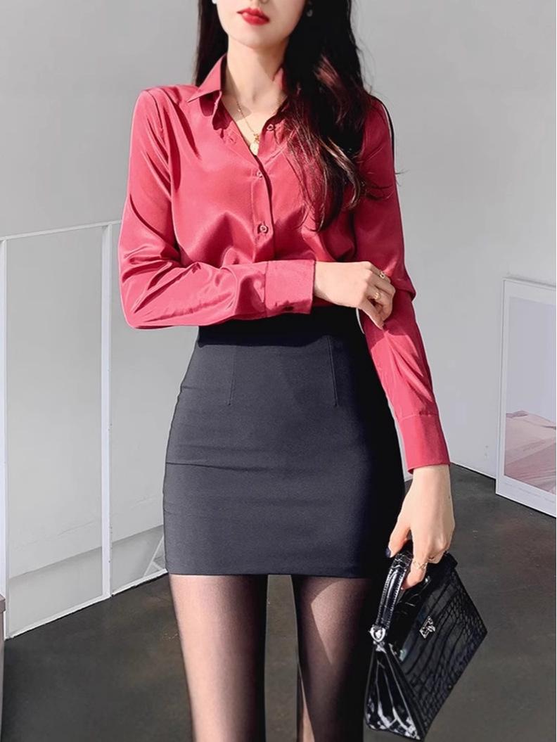 New Autumn Women s Professional Bodycon Midi & Mini Pencil Skirt with Slit for Work S
New Autumn Women s Professional Bodycon Midi & Mini Pencil Skirt with Slit for Work S