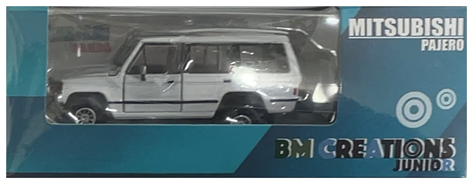 Bm Creations Mitsubishi 1-го поколения Pajero 83 с белыми полосами и левым рулем 64B0189 1/64
Bm Creations Mitsubishi 1-го поколения Pajero 83 с белыми полосами и левым рулем 64B0189 1/64