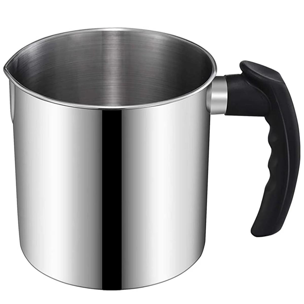 Candle Making Pouring Pot, 44 Oz Double Boiler Wax Melting Pot, Candle Making Pitcher, Heat-Resistant Handle
Candle Making Pouring Pot, 44 Oz Double Boiler Wax Melting Pot, Candle Making Pitcher, Heat-Resistant Handle