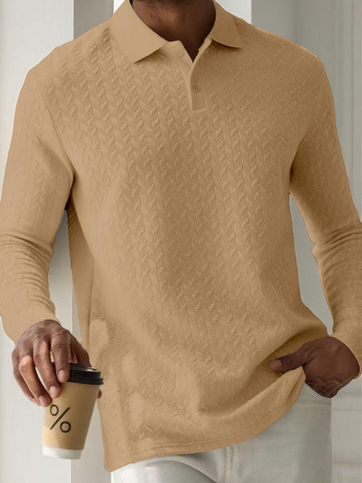 Men s Spring Autumn Textured Polo Shirt, Athletic Casual Long Sleeve Golf Shirt, Breathable Sportswear XXXL
Men s Spring Autumn Textured Polo Shirt, Athletic Casual Long Sleeve Golf Shirt, Breathable Sportswear XXXL